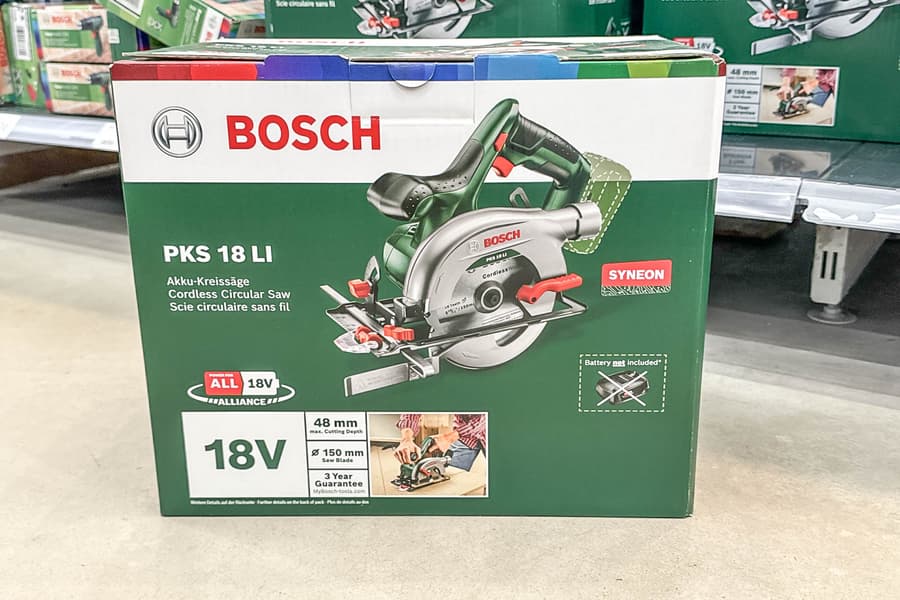 Akku Handkreissäge Bosch PKS 18 Li-Solo